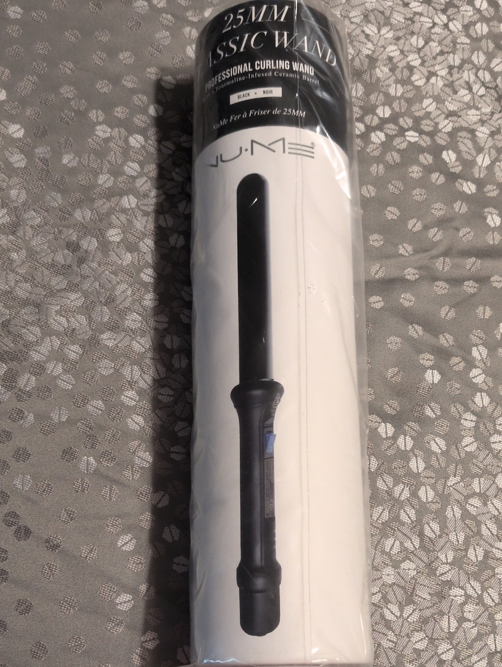 NuMe 25MM Classic Curling Wand in Black